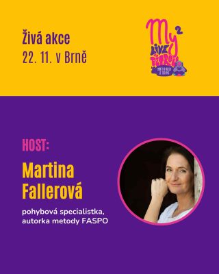 💫 Hýbat se bez bolesti? Ano, a to i po 40+! 💪 Na své první Živé akci 22. listopadu přivítám čtyři skvělé hosty a dnes vám...